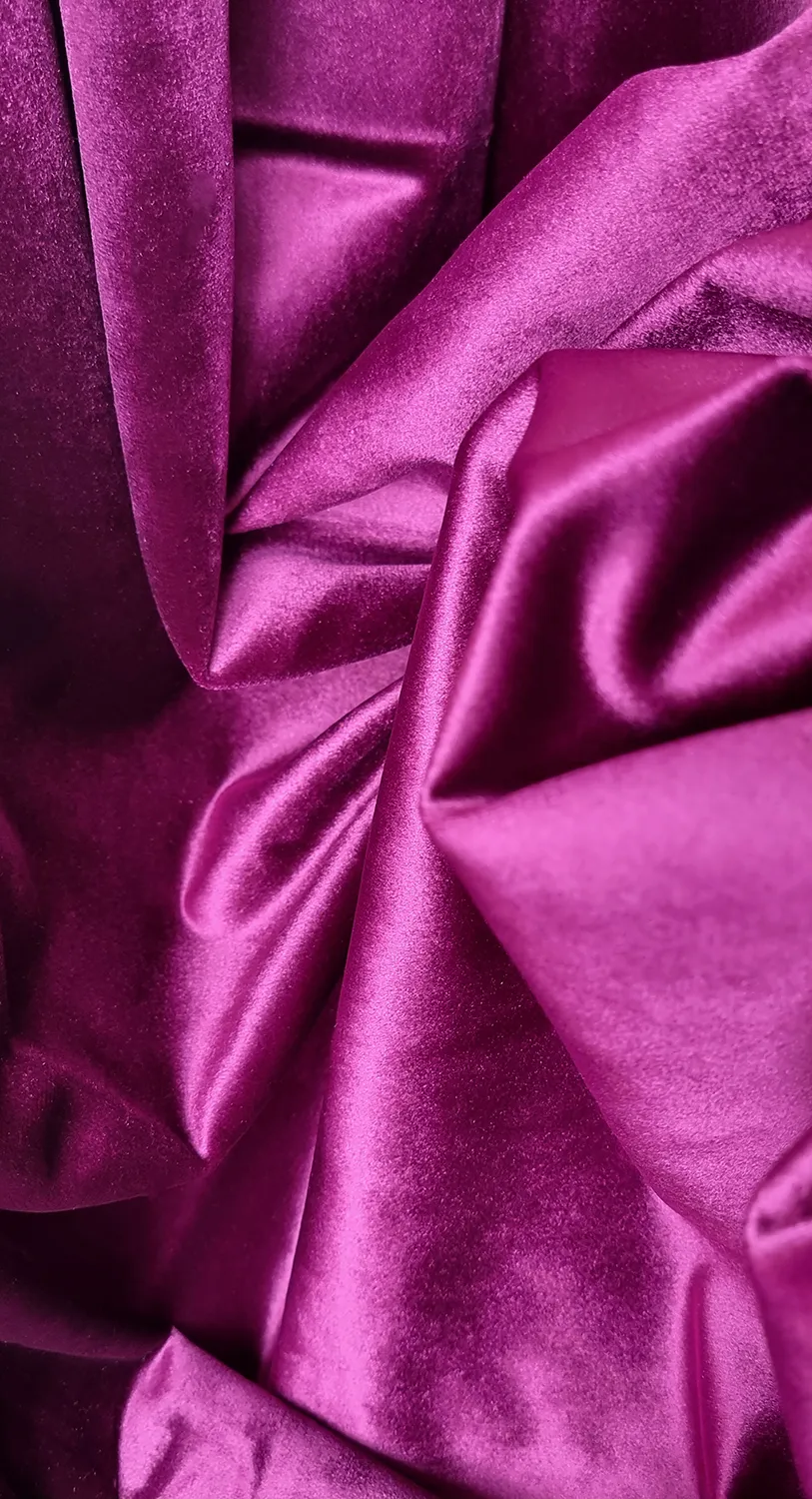 Rideaux - Rideau en velours Marlyn (fuchsia)