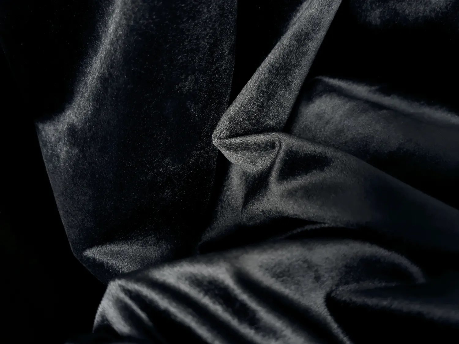 Rideaux - Rideau en velours Marlyn (noir)