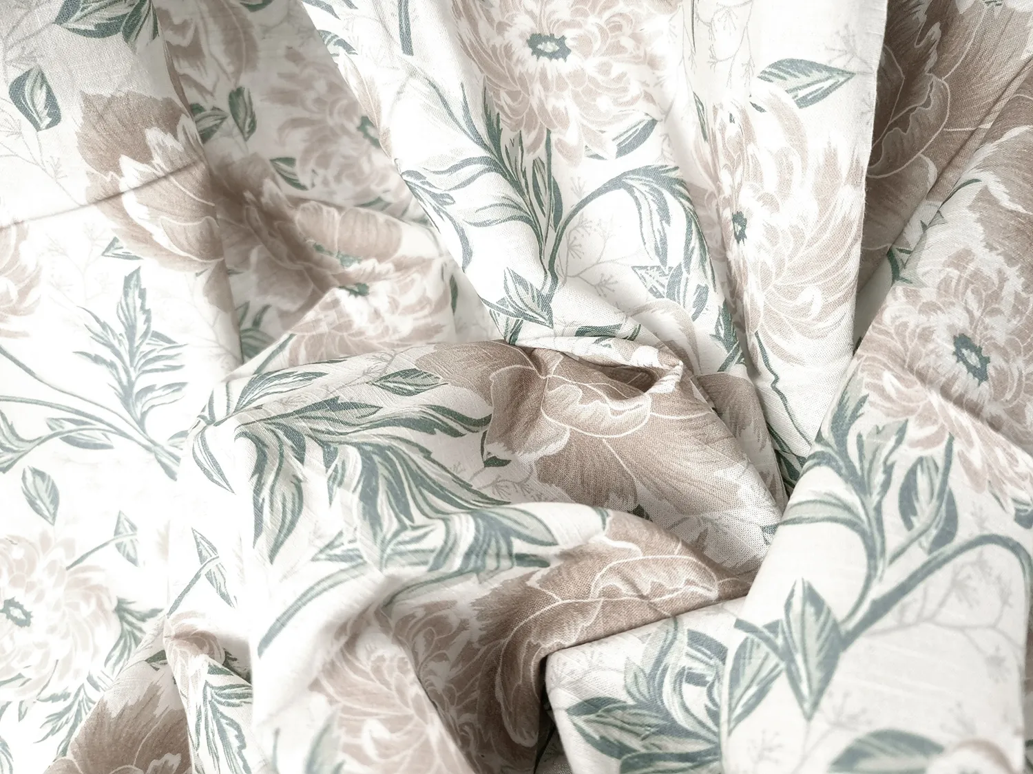 Rideaux - Rideau en coton Almira (beige)