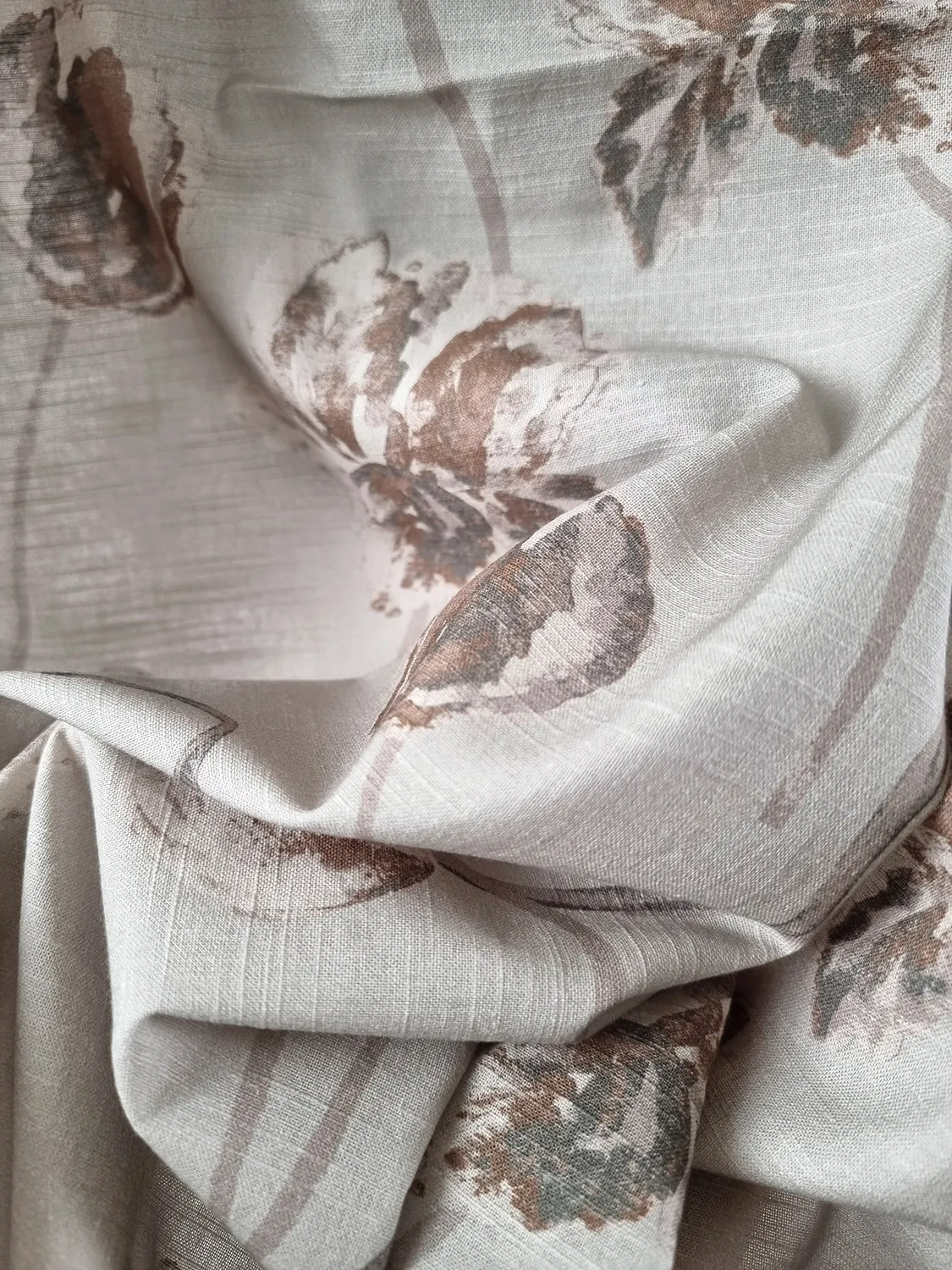 Rideaux - Rideau en coton Alegria (beige)