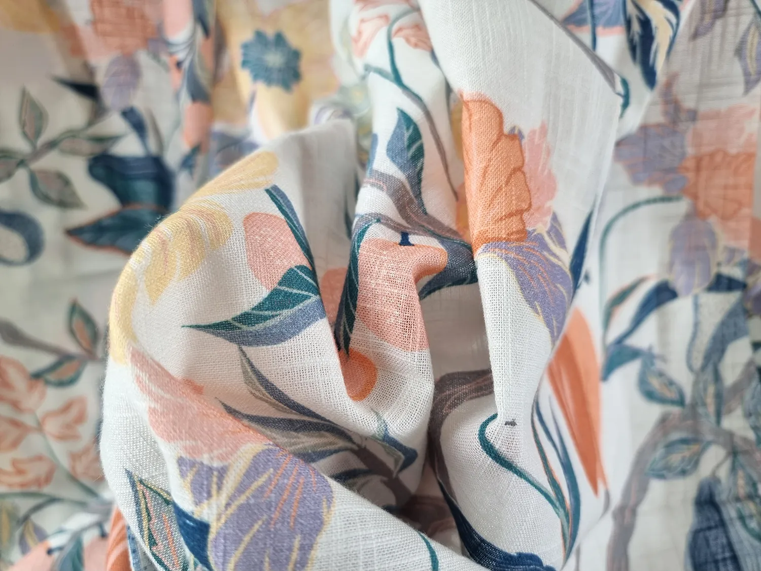 Rideaux - Rideau en coton - Sofi-Lee (orange)