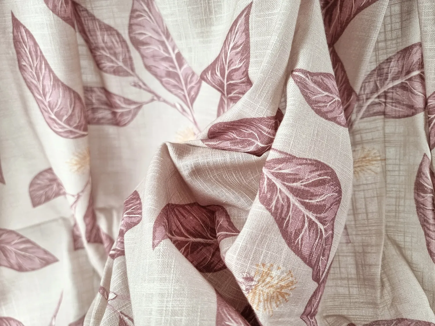 Rideaux - Rideau en coton - Morris (violet)