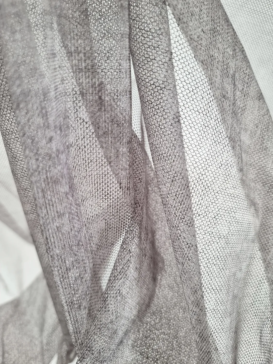 Rideaux - Rideau en dentelle Nilah (gris clair)