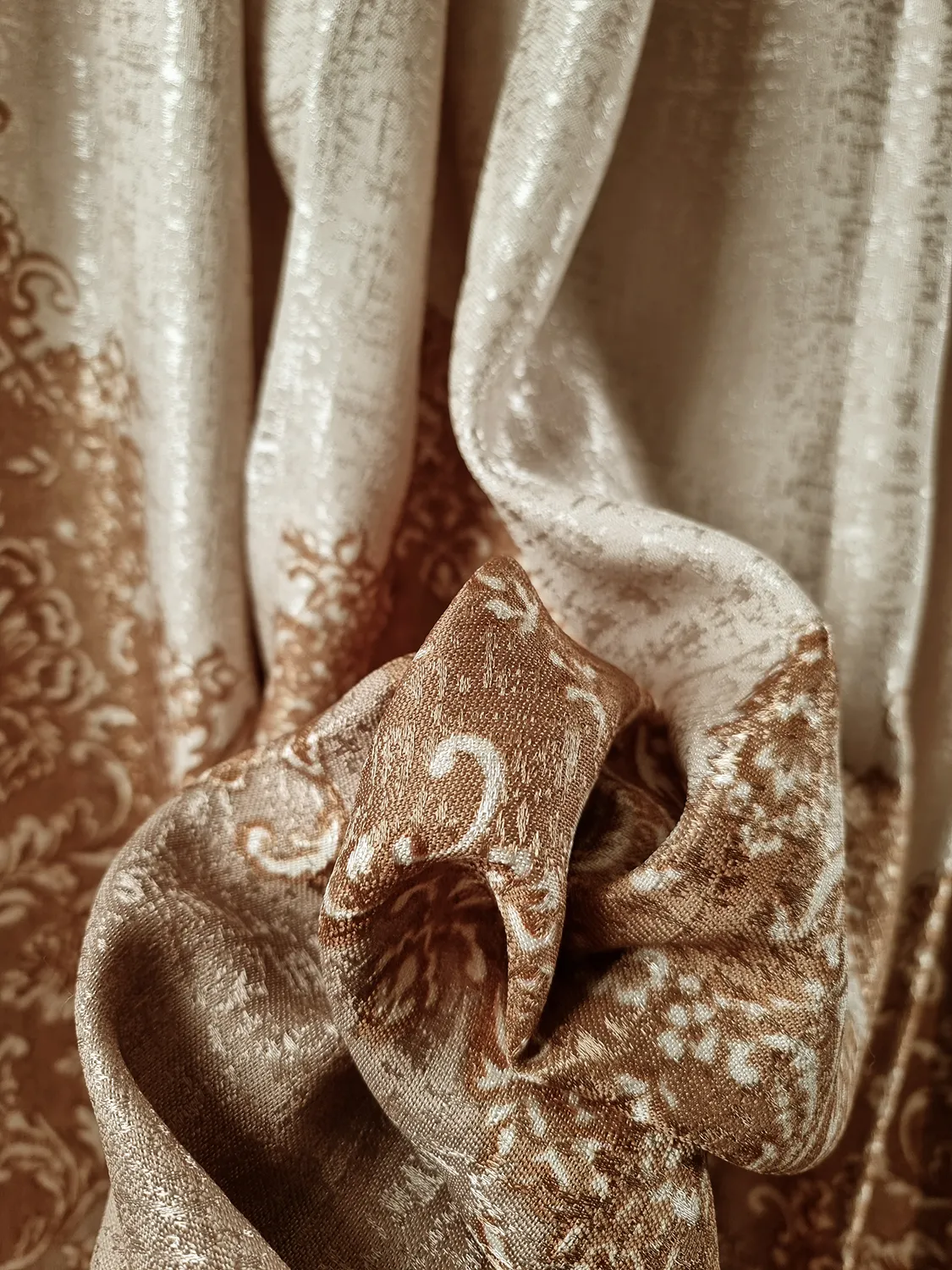 Rideau - Shiloh (marron/beige)