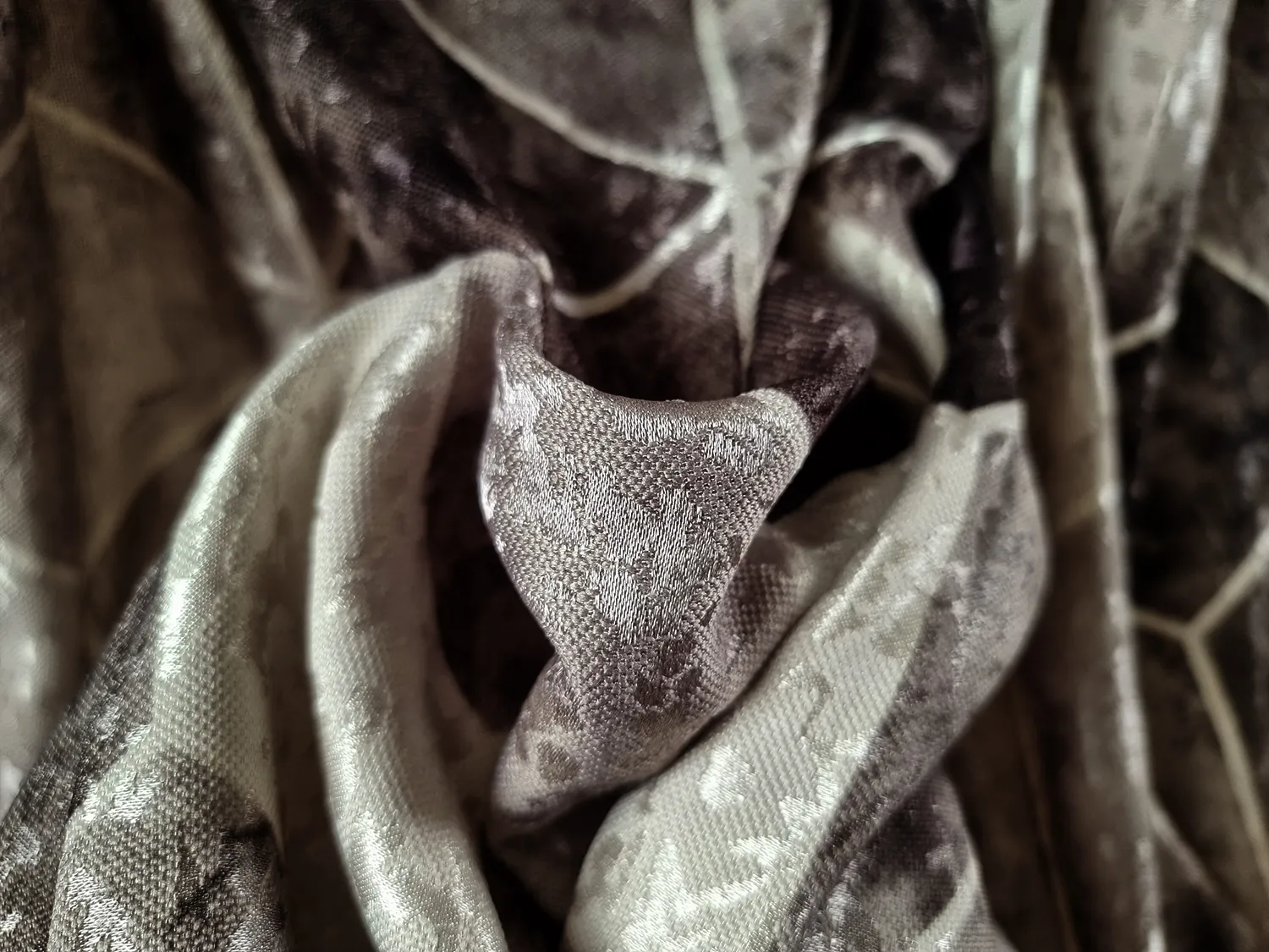 Rideau - Joanna (gris)