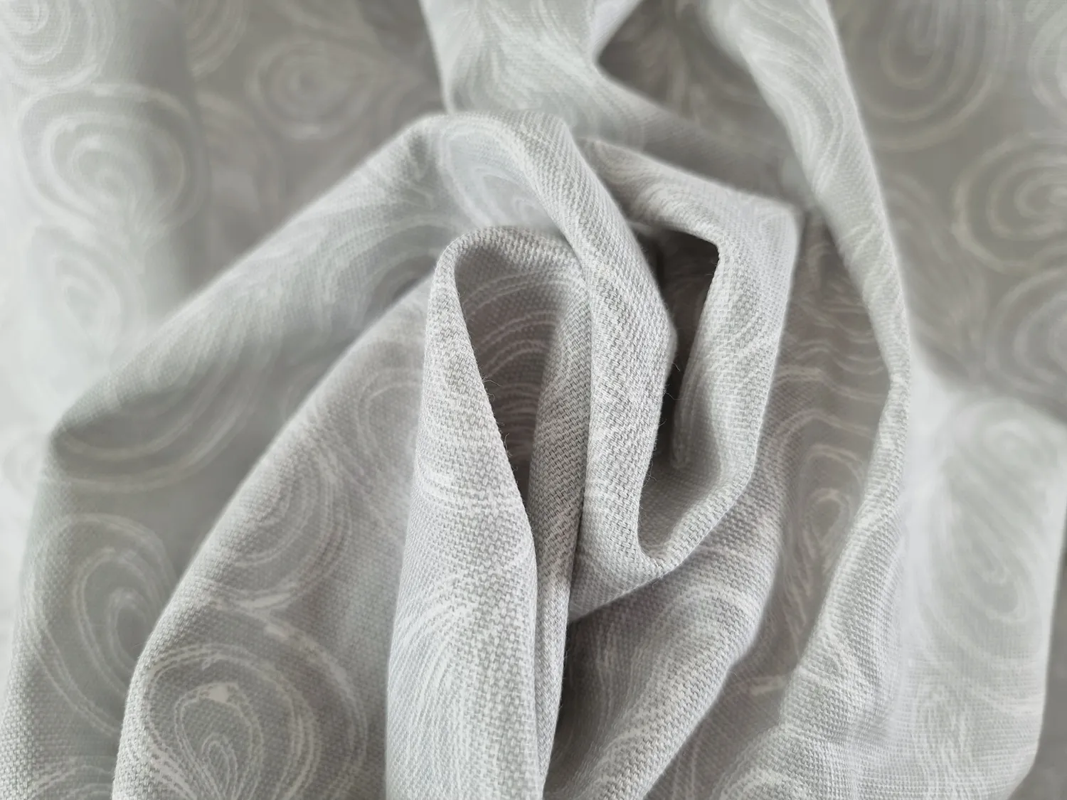 Rideaux - Rideau en coton Merja (gris)