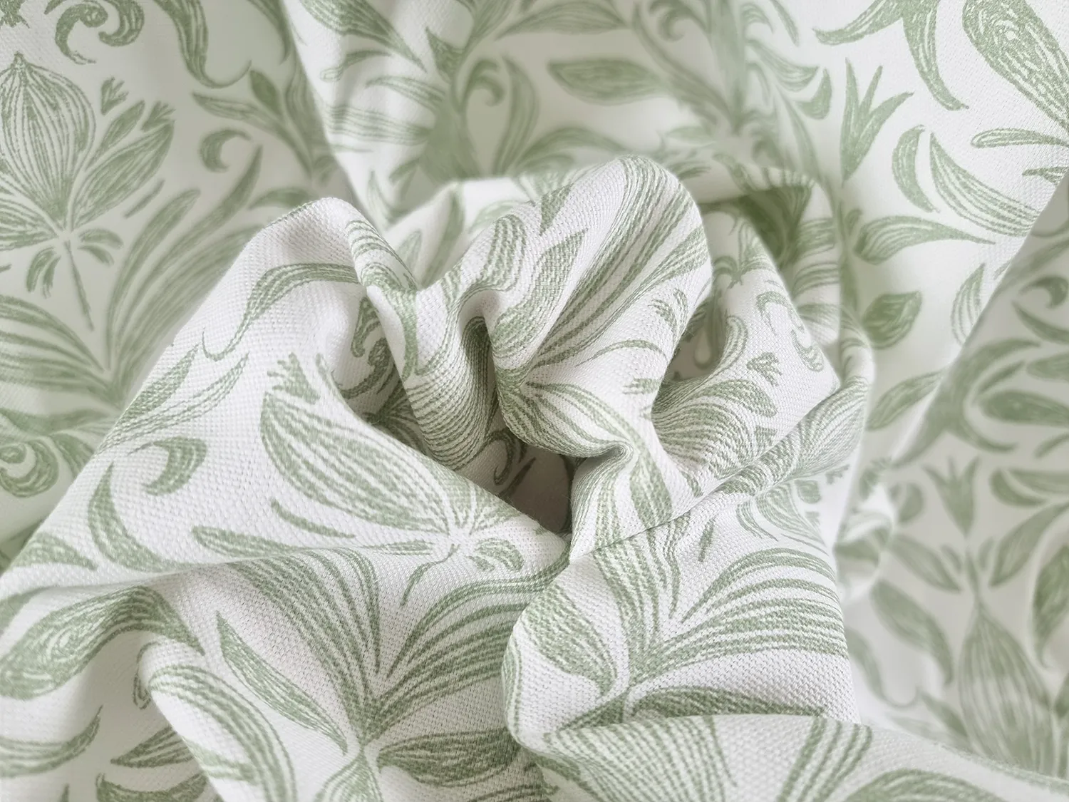 Rideaux - Rideau en coton Viola (vert)
