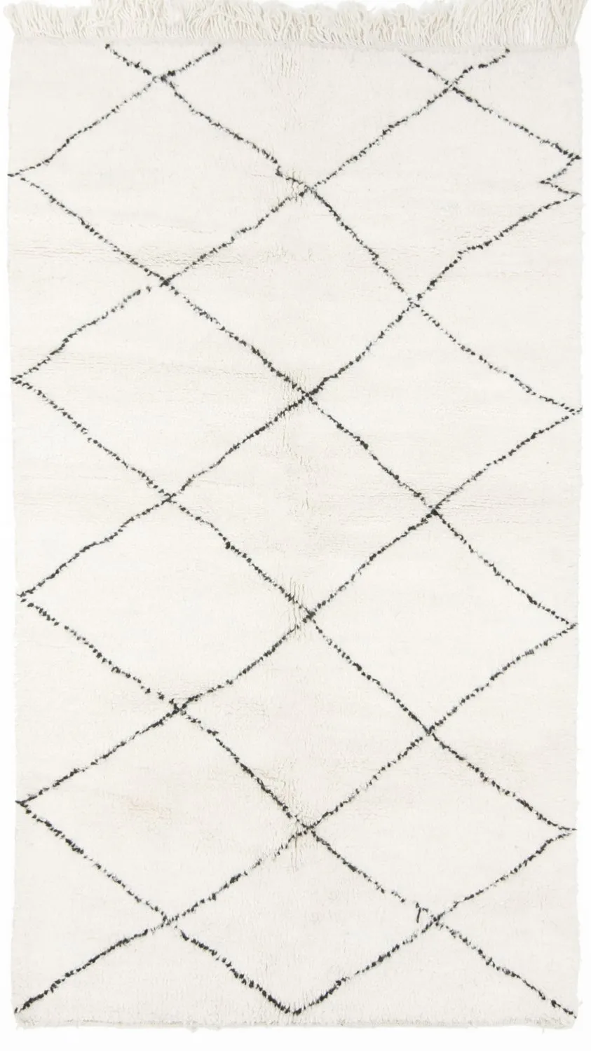 Tapis Kilim Marocain Berbère Beni Ouarain 260 x 150 cm