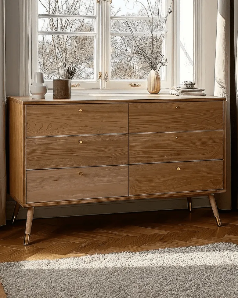 Commode - Prime - 6 lådor (chêne)