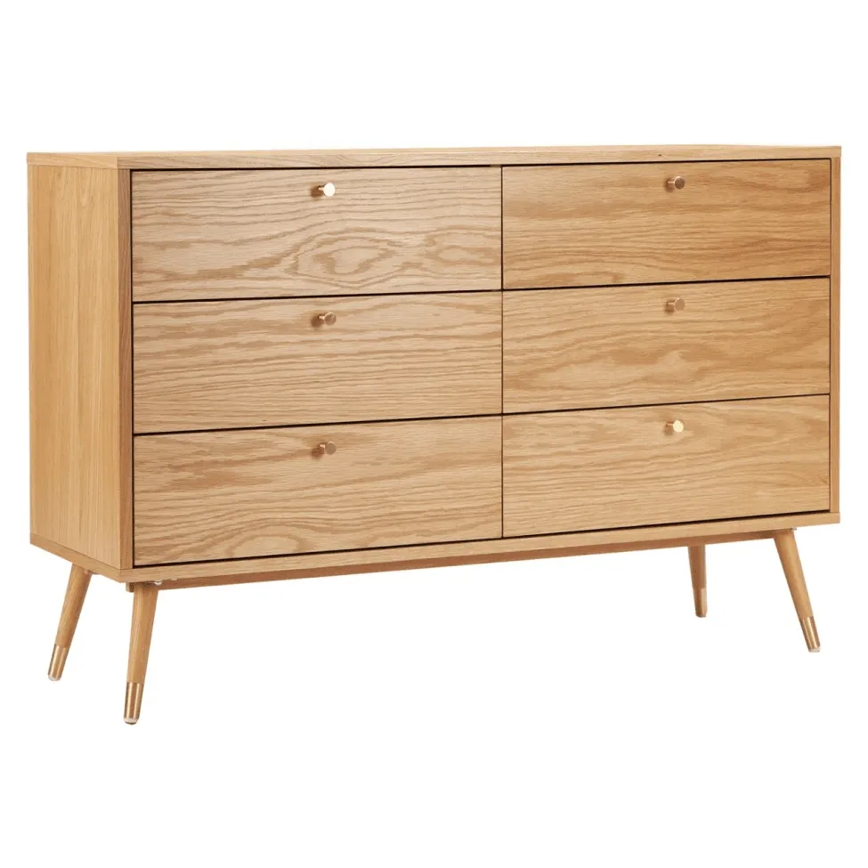 Commode - Prime - 6 lådor (chêne)