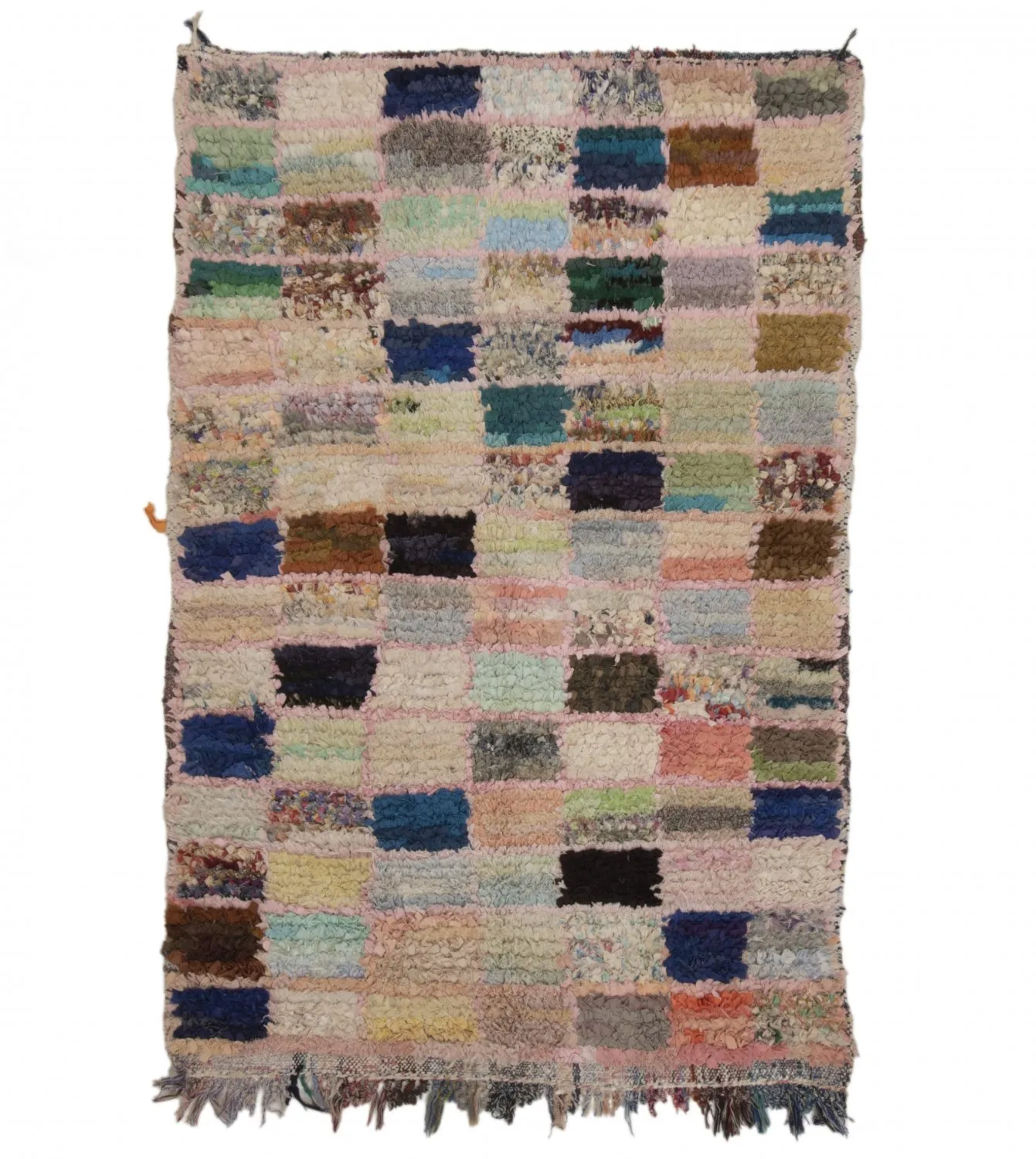 Tapis Marocain Berbère Boucherouite 170 x 115 cm