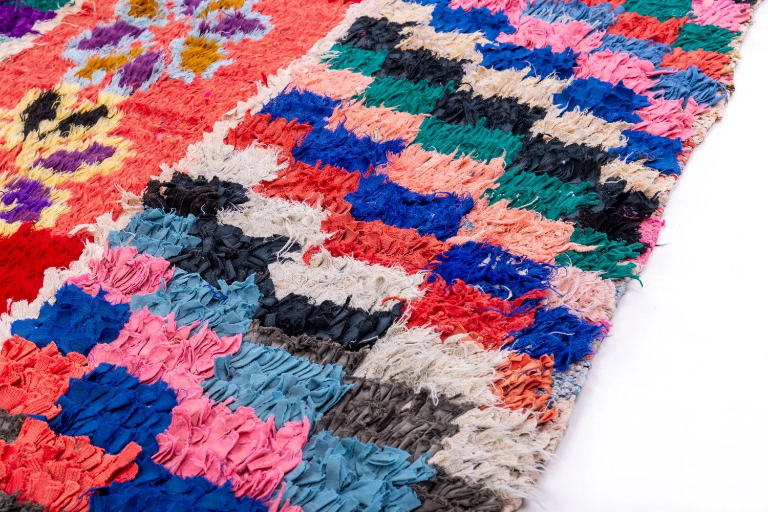 Tapis Marocain Berbère Boucherouite 270 x 110 cm
