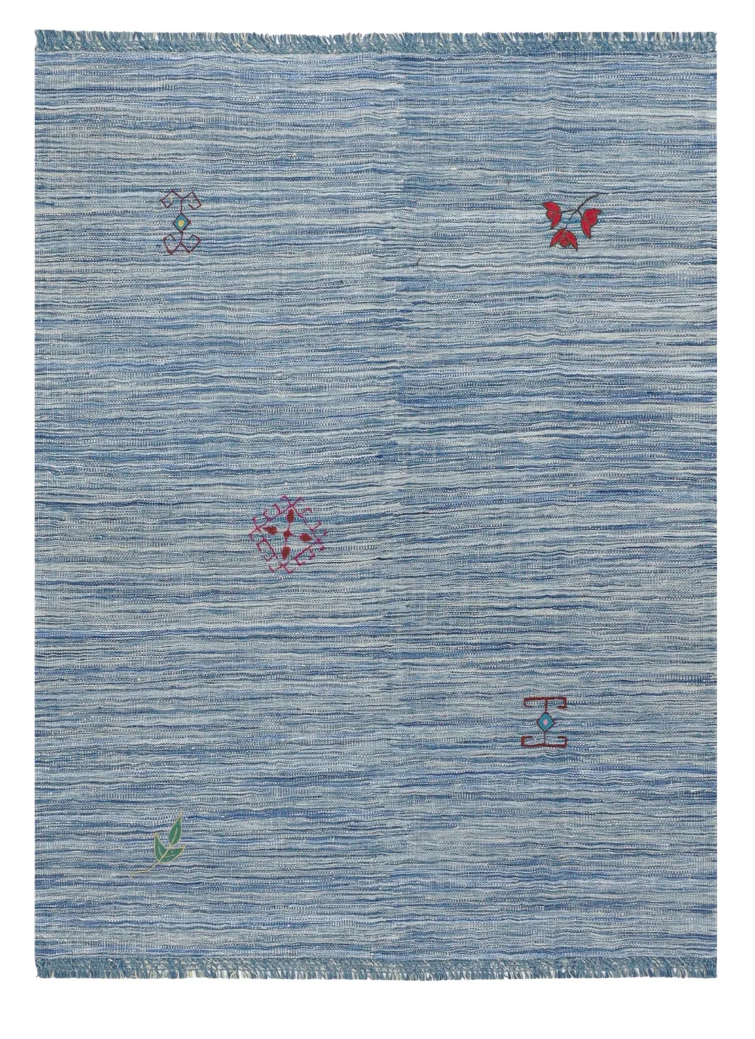 Tapis Oriental - Modern Kelim Hand Woven - 155 x 203 cm