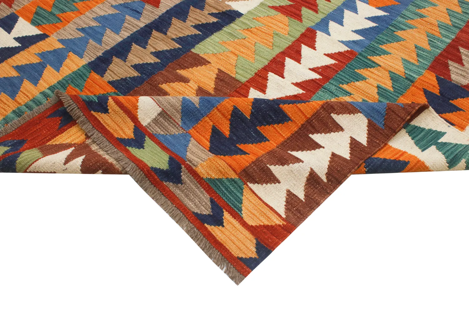 Tapis Oriental - Hazara Kelim Hand Woven - 194 x 299 cm