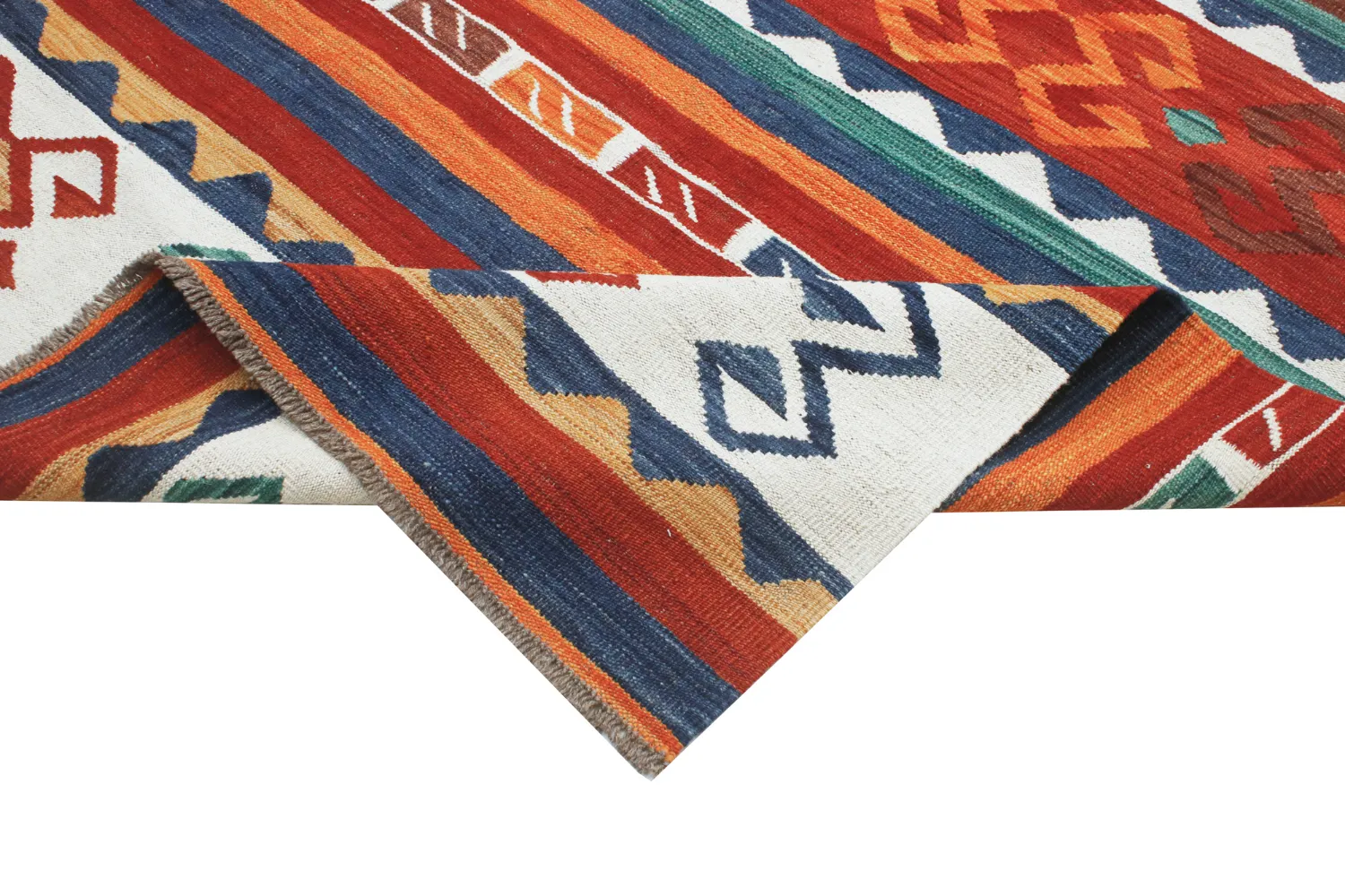 Tapis Oriental - Hazara Kelim Hand Woven - 205 x 287 cm