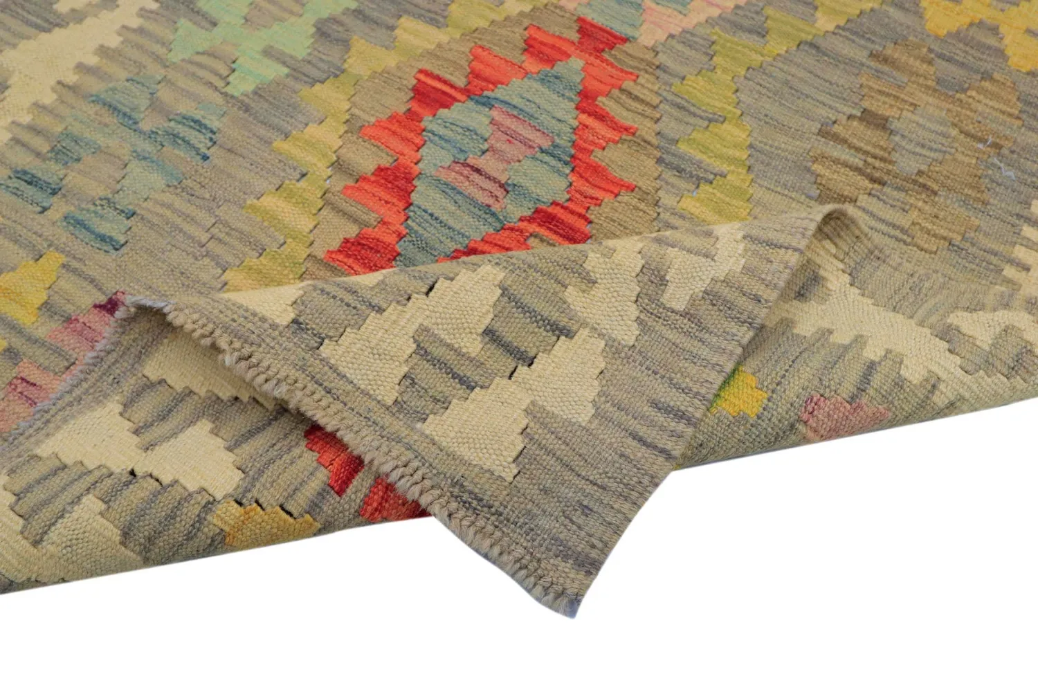 Tapis Oriental - Vegi Kelim Hand Woven - 81 x 199 cm