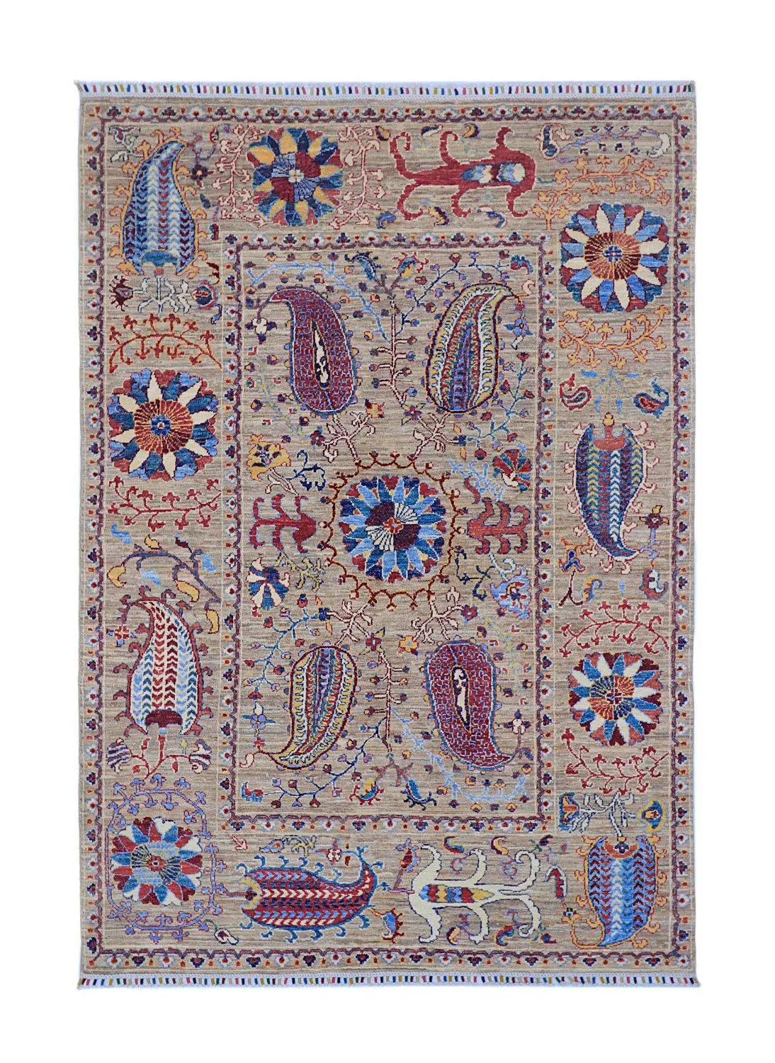 Tapis Oriental - Chaman Rug Hand Knotted - 163 x 236 cm