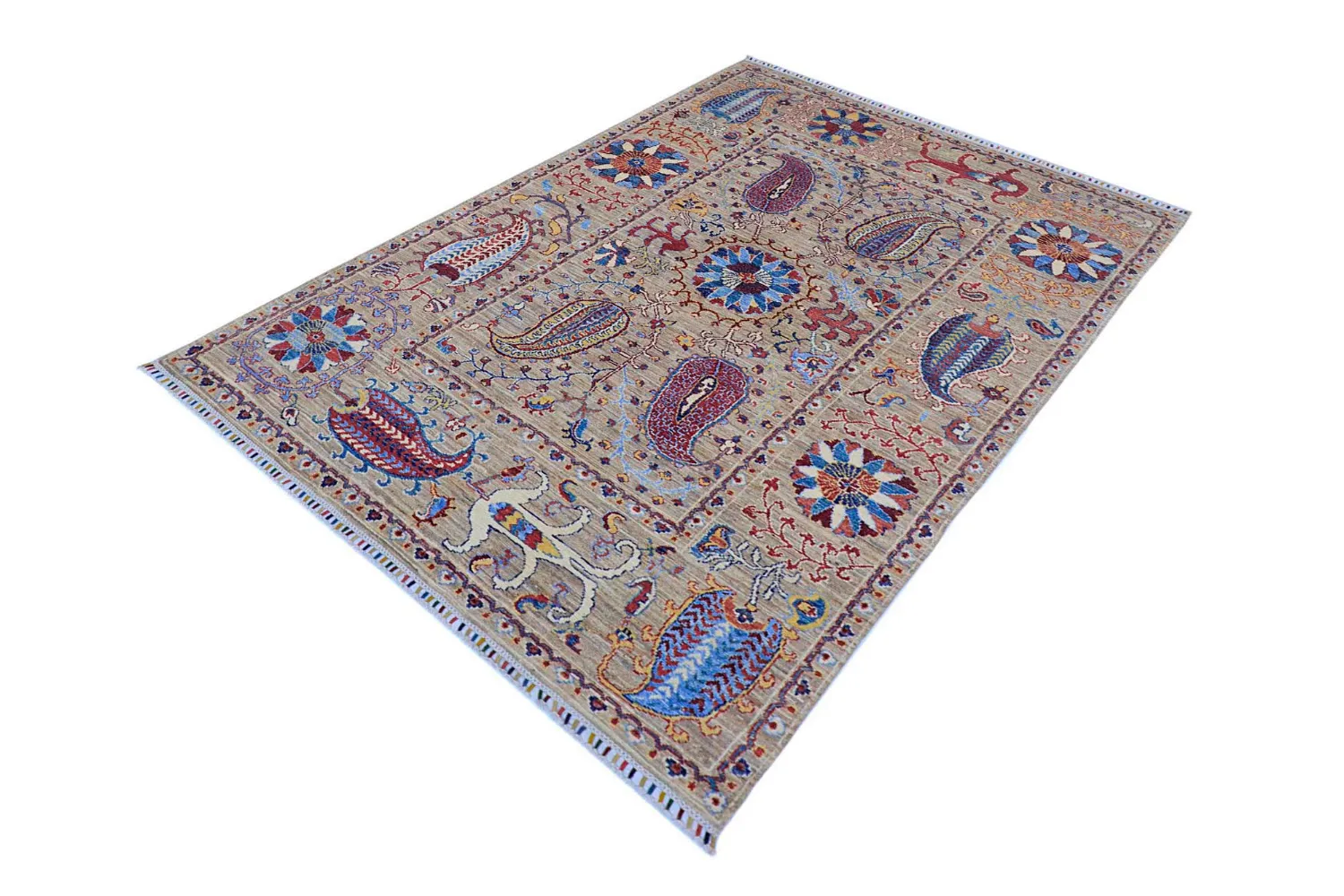 Tapis Oriental - Chaman Rug Hand Knotted - 163 x 236 cm
