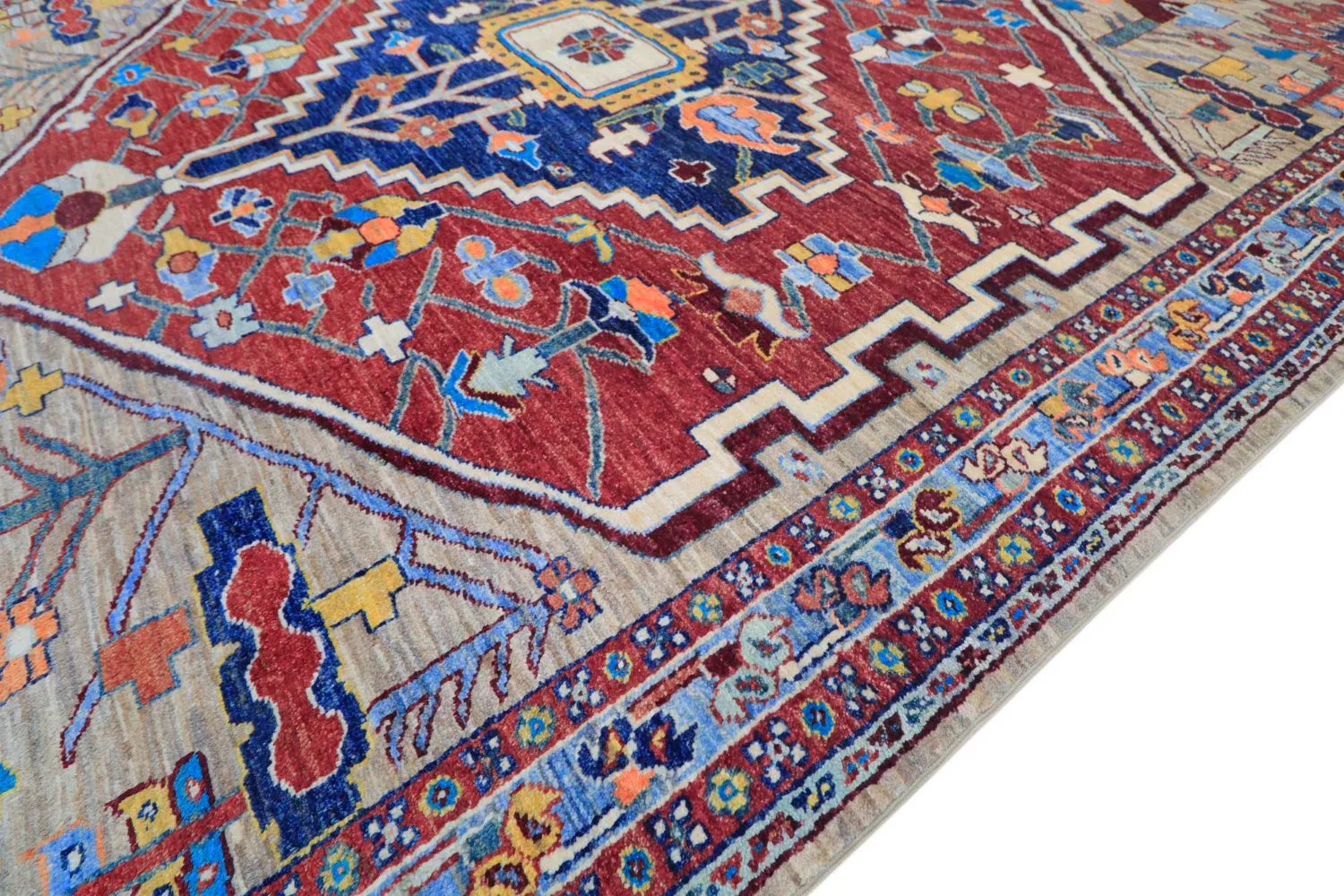 Tapis Oriental - Chaman Rug Hand Knotted - 199 x 291 cm