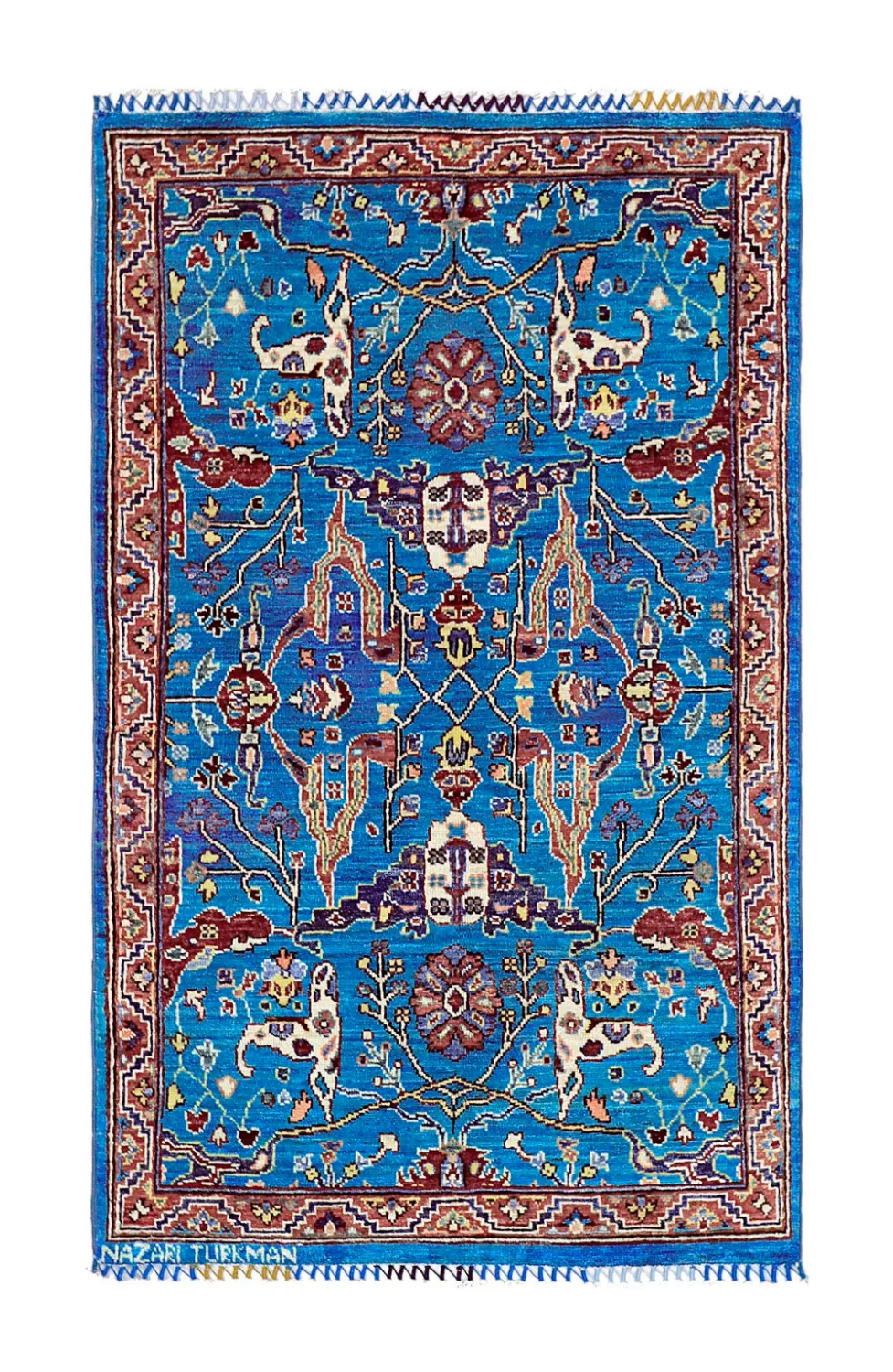 Tapis Oriental - Chaman Rug Hand Knotted - 92 x 150 cm