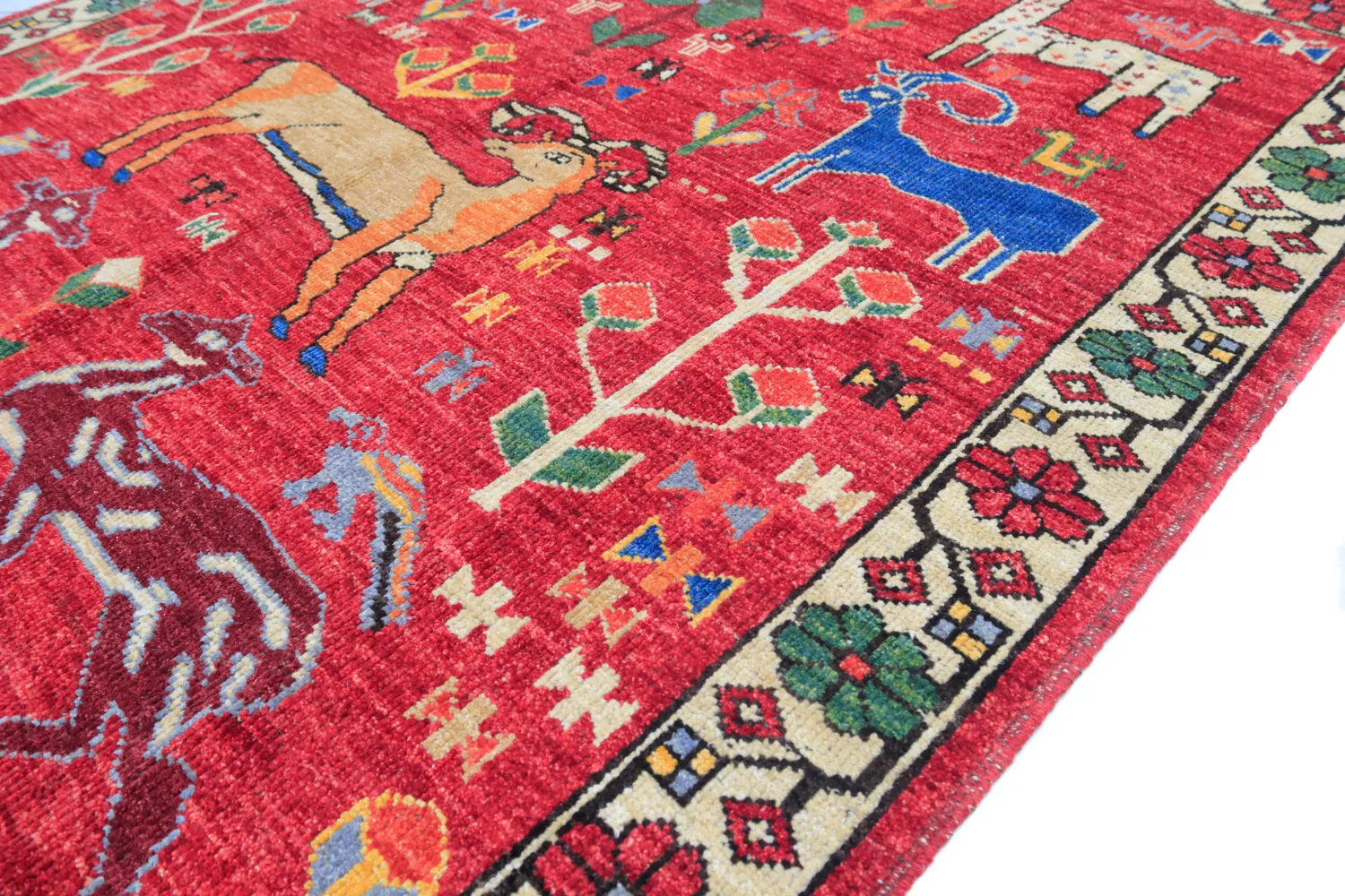 Tapis Oriental - Tribal Hand Knotted - 158 x 239 cm