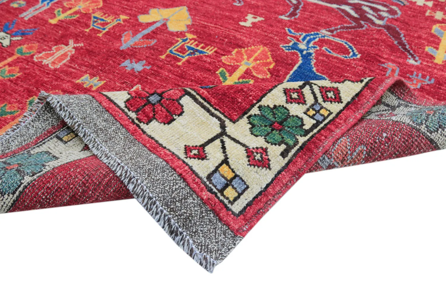 Tapis Oriental - Tribal Hand Knotted - 158 x 239 cm
