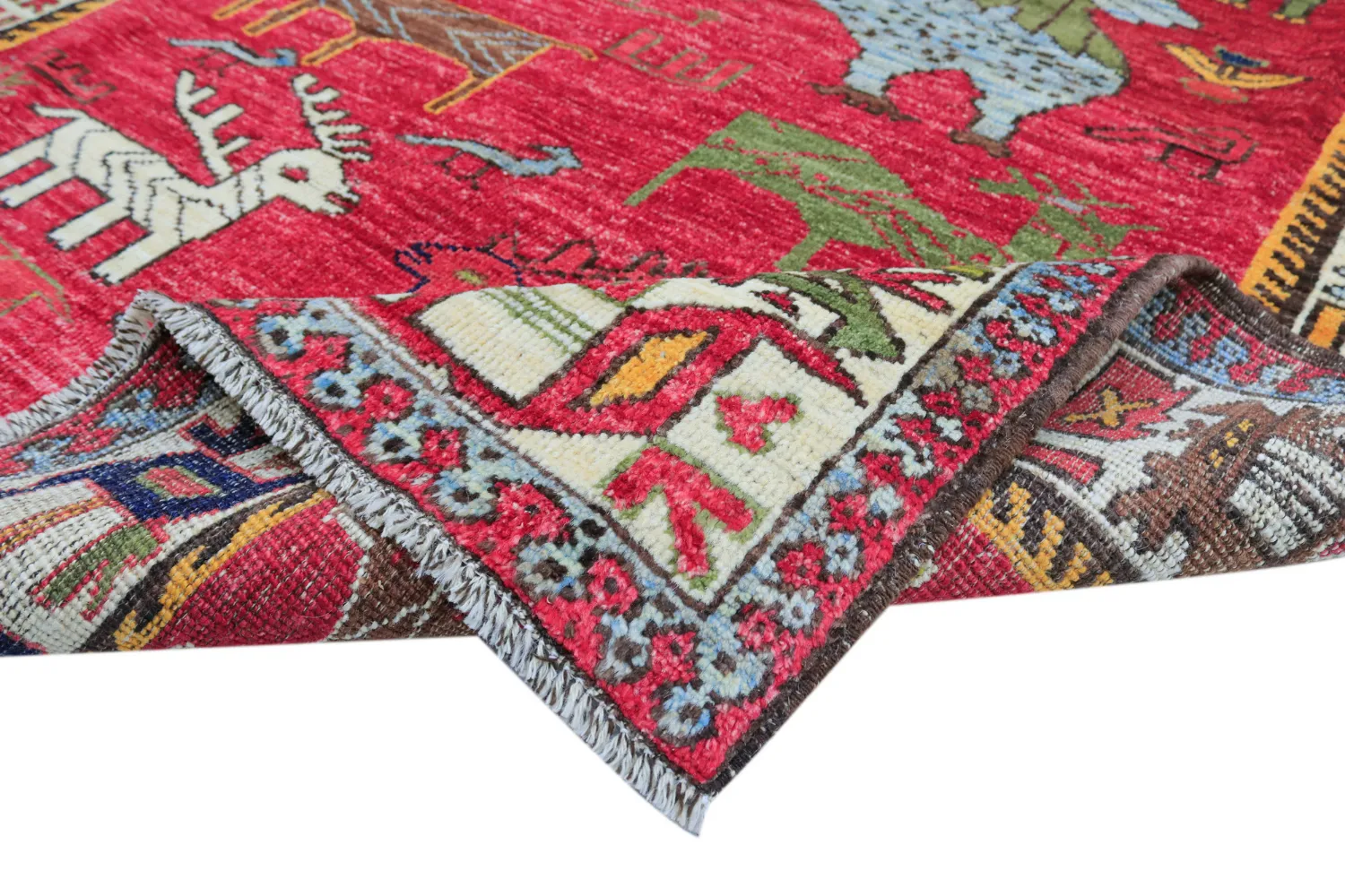 Tapis Oriental - Tribal Hand Knotted - 148 x 199 cm