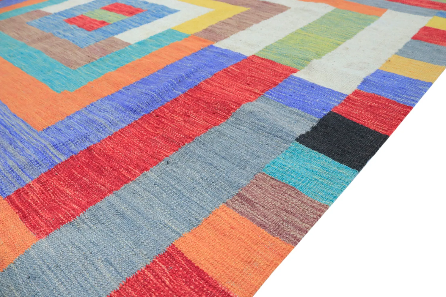 Tapis Oriental - Kelim Hand Woven - 205 x 299 cm