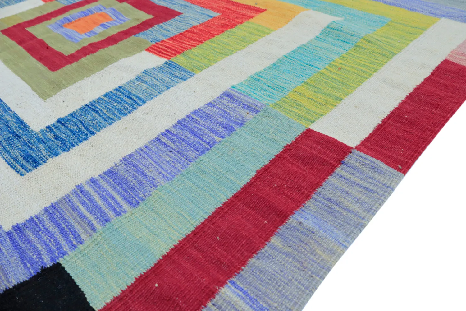 Tapis Oriental - Kelim Hand Woven - 172 x 244 cm