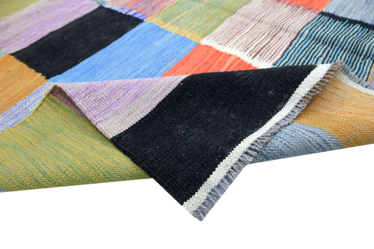 Tapis Oriental - Kelim Hand Woven - 151 x 200 cm