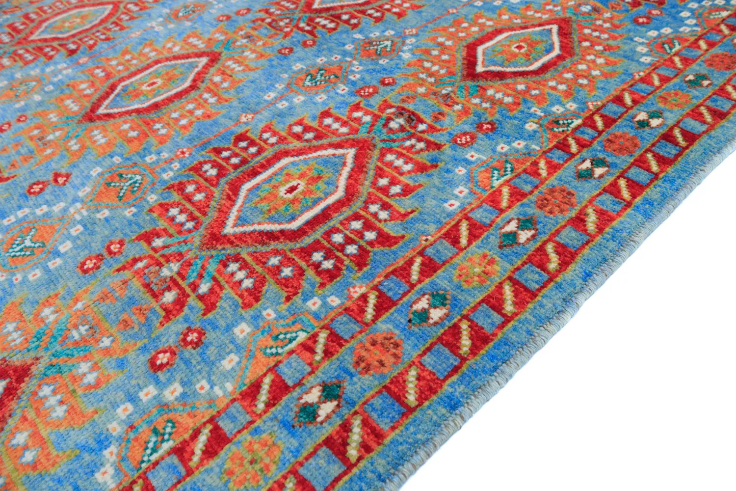 Tapis Oriental - Suzani Hand Knotted - 170 x 240 cm