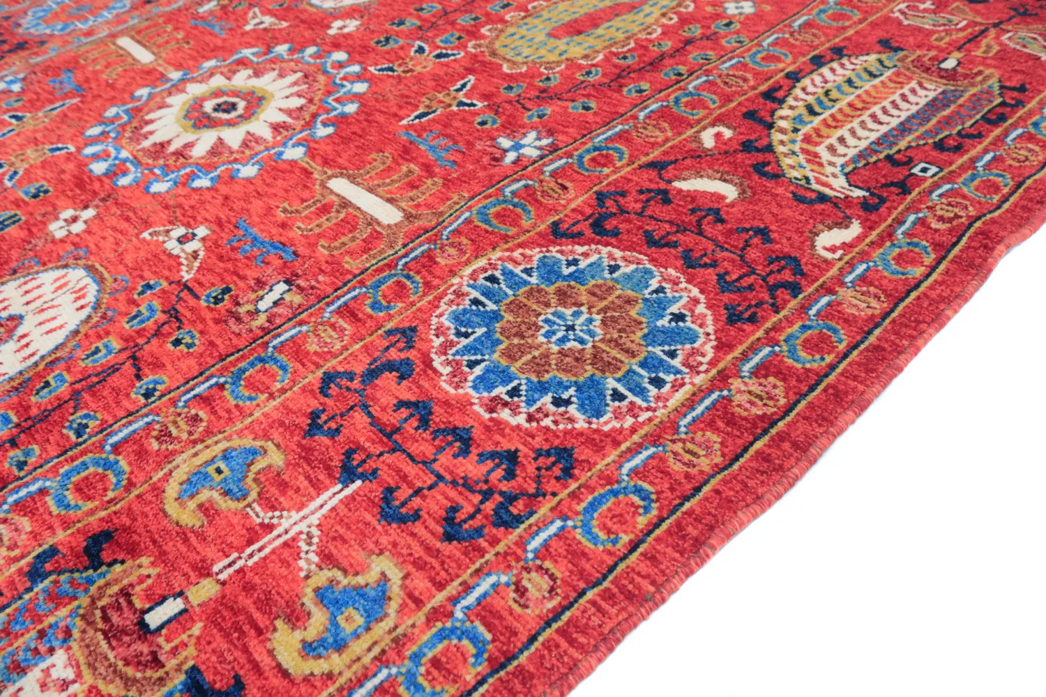 Tapis Oriental - Suzani Hand Knotted - 200 x 300 cm