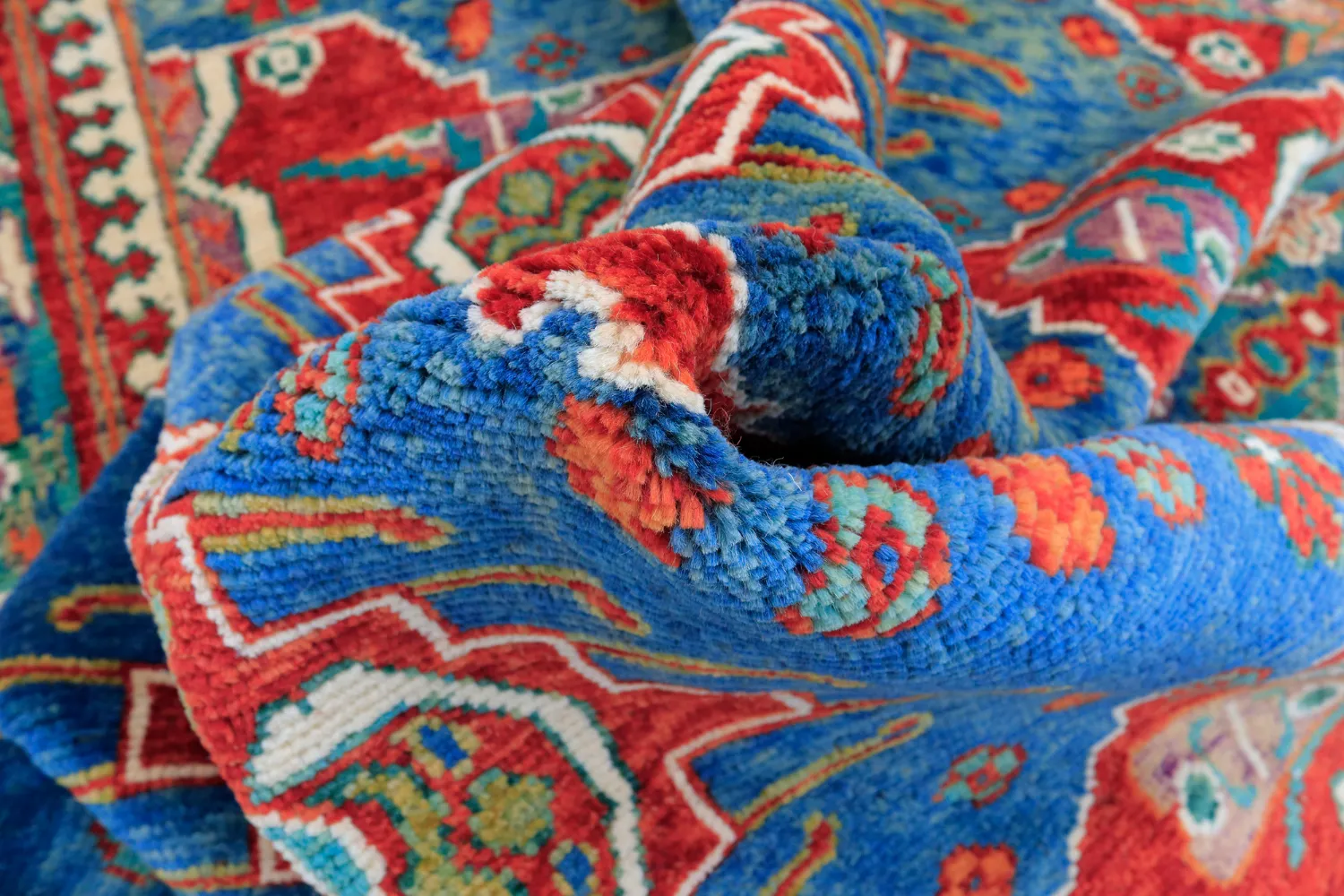Tapis Oriental - Suzani Hand Knotted - 170 x 240 cm