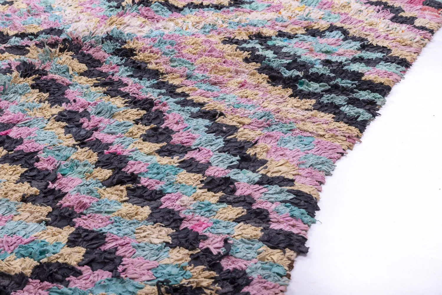 Tapis Marocain Berbère Boucherouite 240 x 140 cm