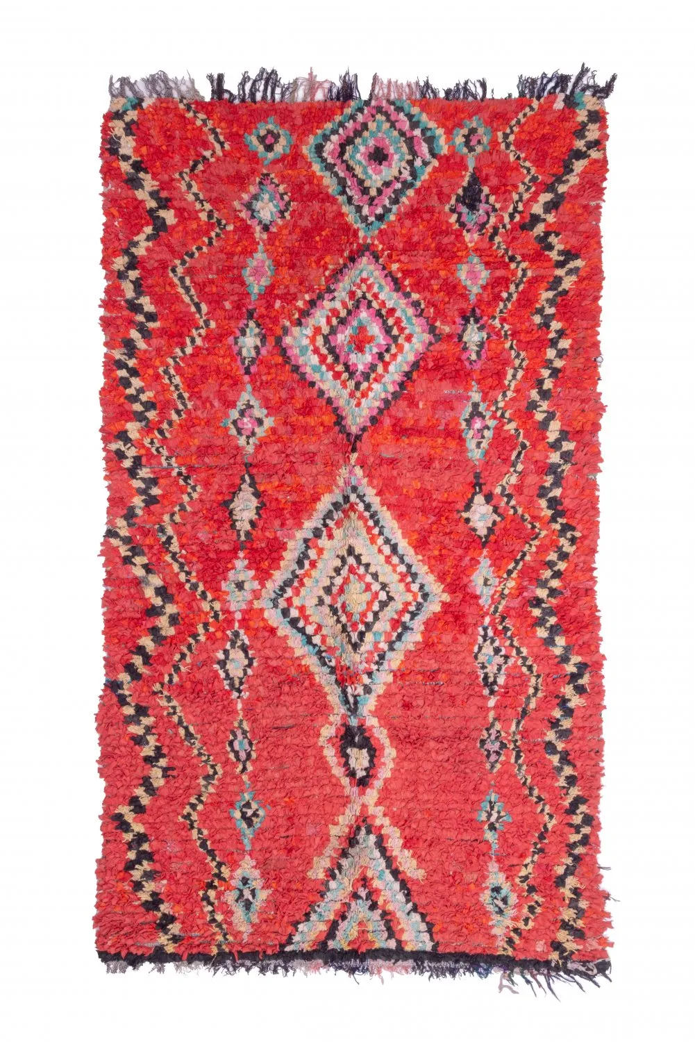 Tapis Marocain Berbère Boucherouite 265 x 150 cm
