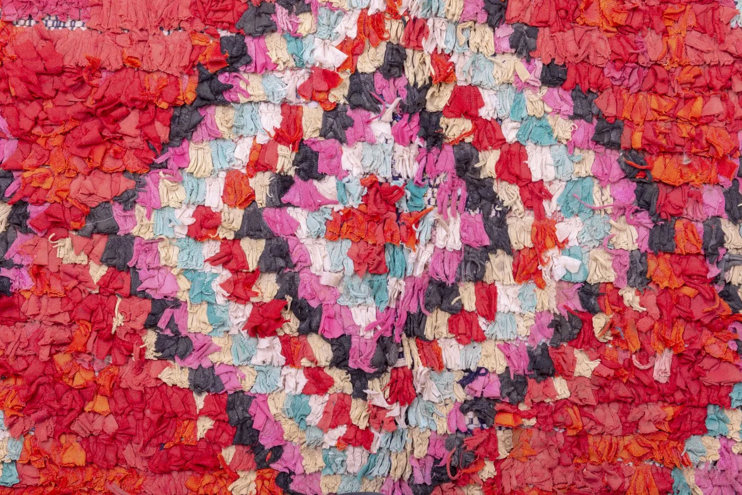 Tapis Marocain Berbère Boucherouite 265 x 150 cm