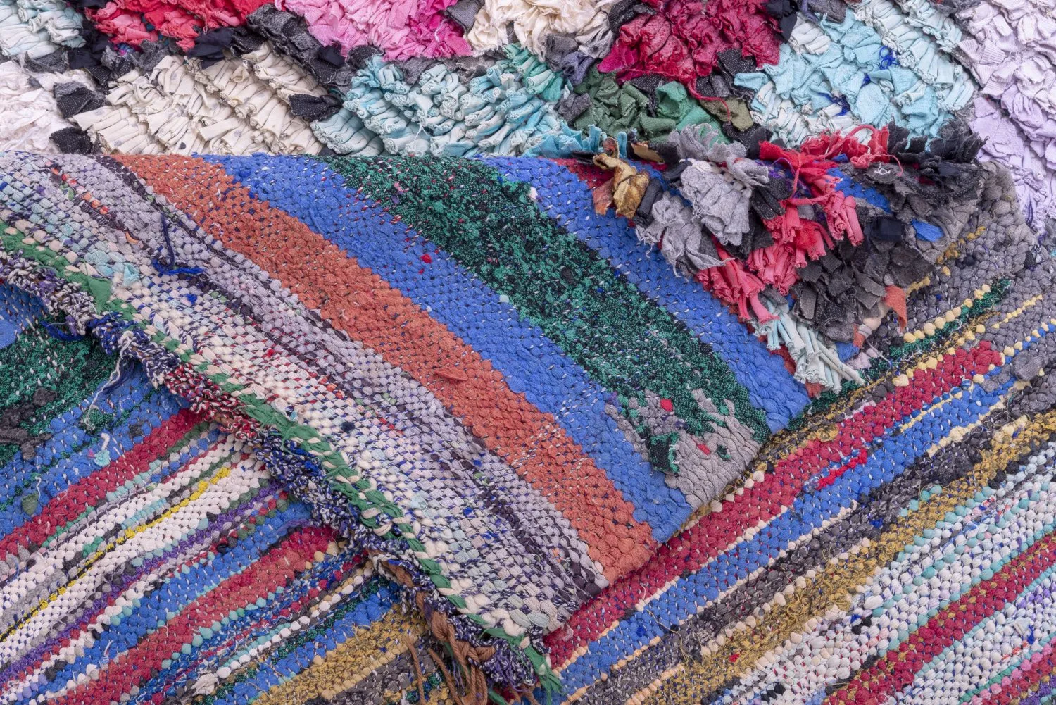 Tapis Marocain Berbère Boucherouite 325 x 160 cm