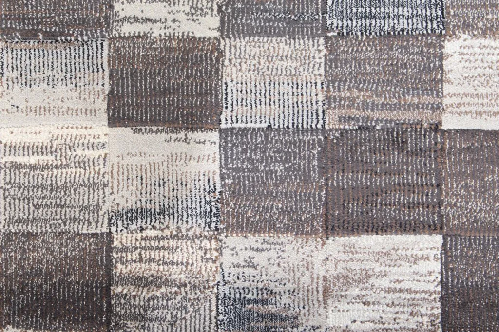Tapis Wilton - Baghlan (marron-gris)