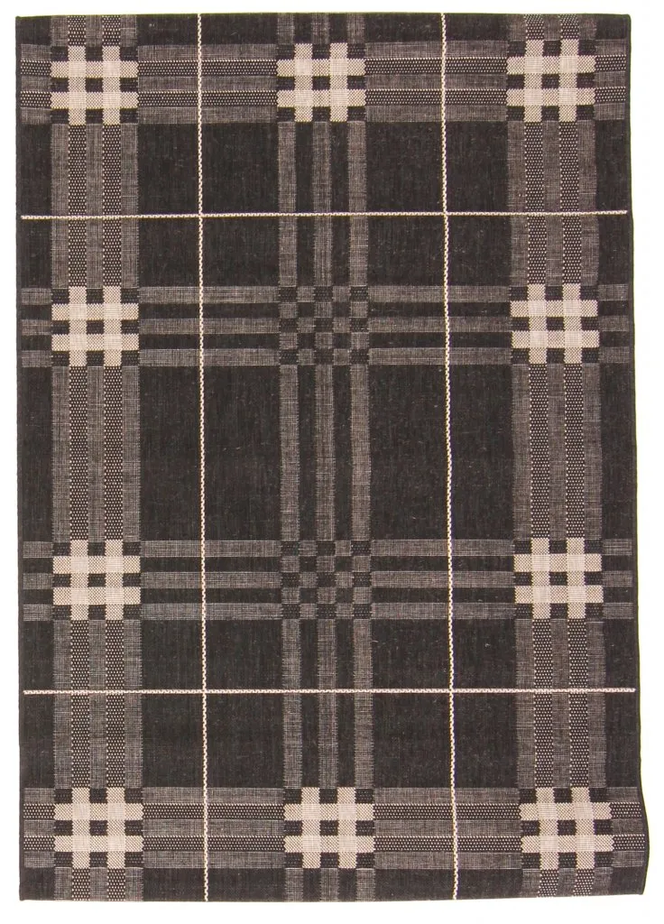 Tapis Wilton - Sacramento (noir/sand)