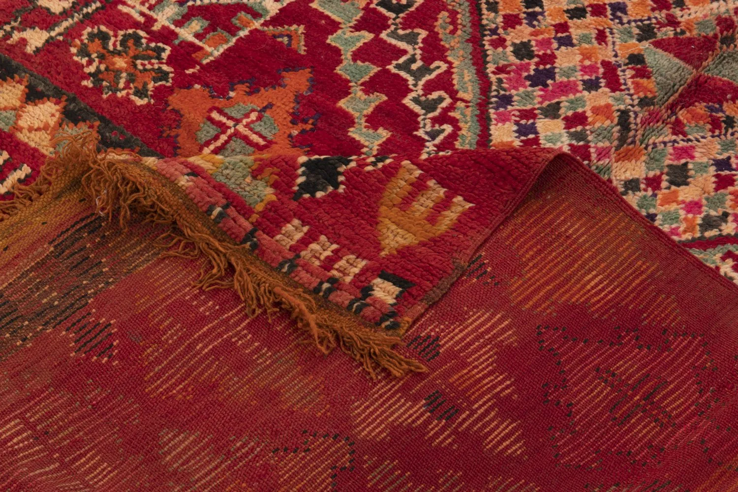 Tapis kilim marocain Azilal Édition spéciale 360 x 160 cm