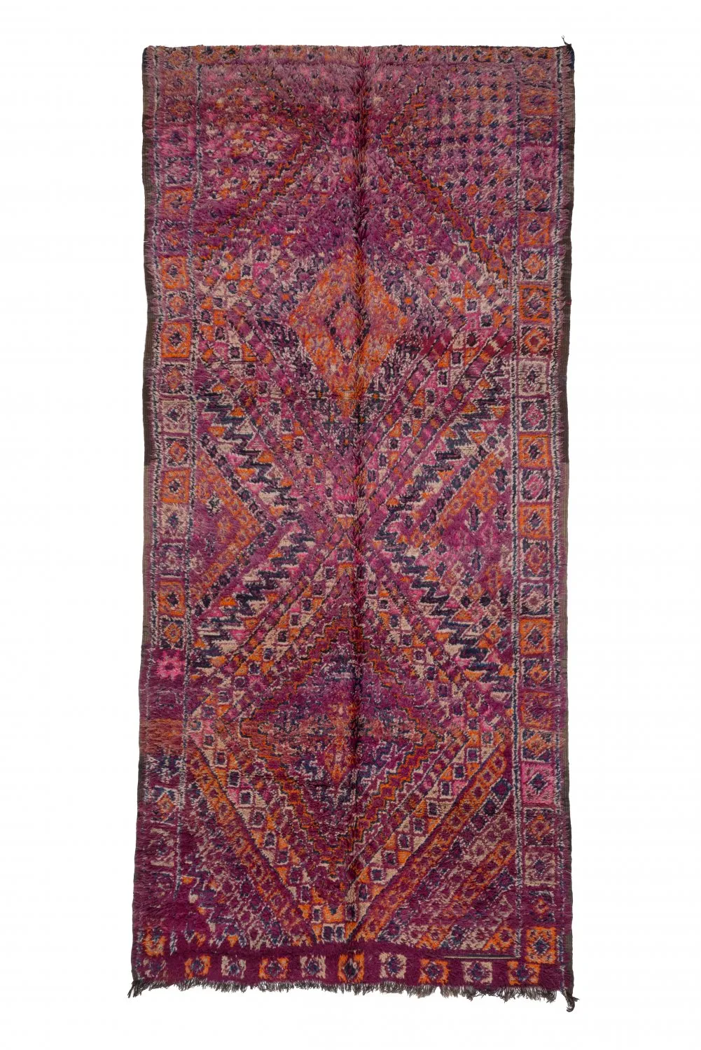 Tapis kilim marocain Azilal 390 x 165 cm