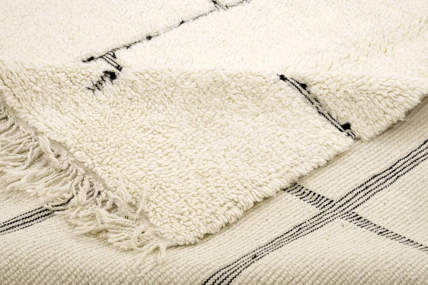 Tapis kilim marocain Beni Ourain 210 x 295 cm