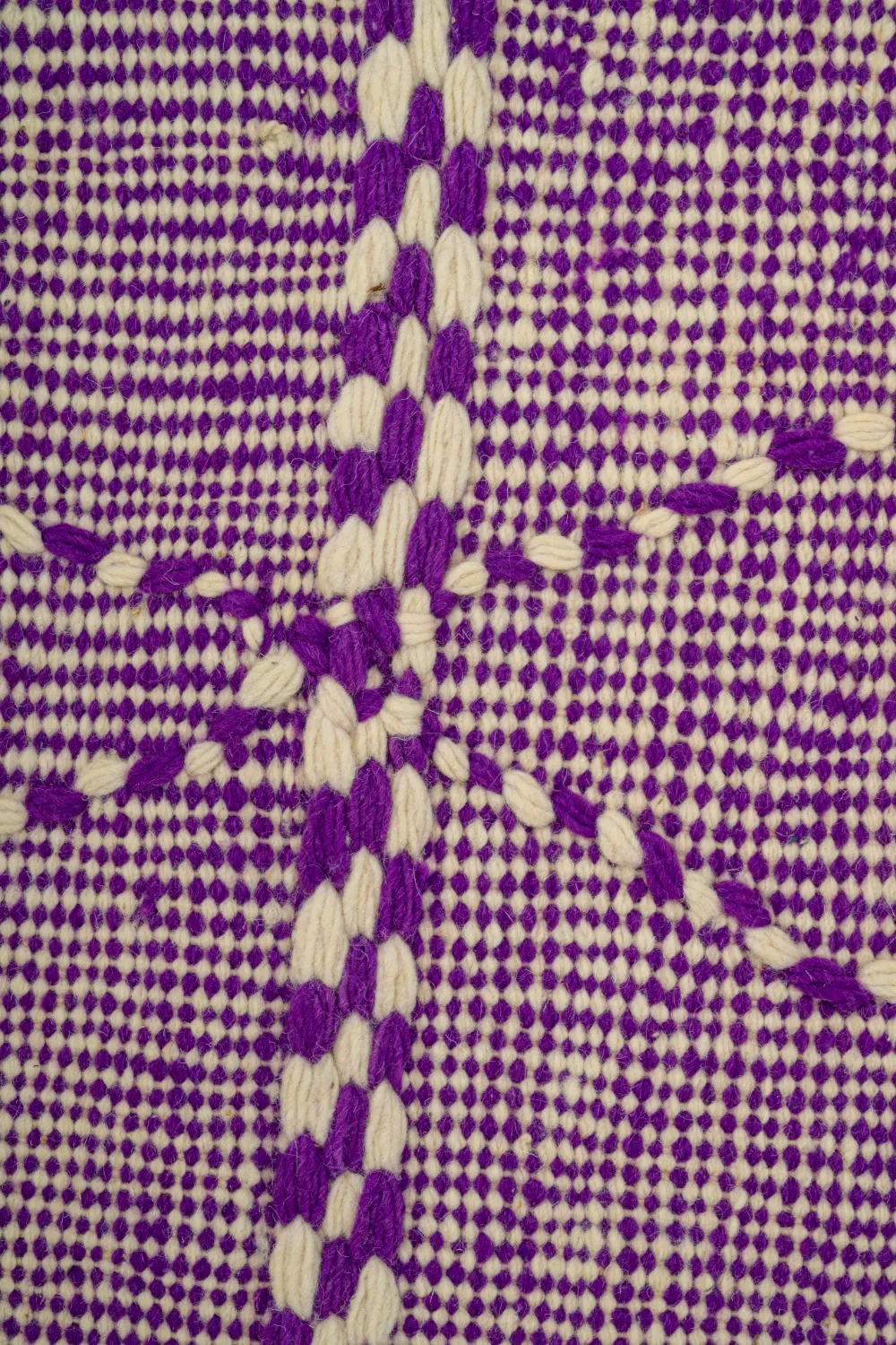 Tapis berbère marocain Boucherouite 170 x 260 cm