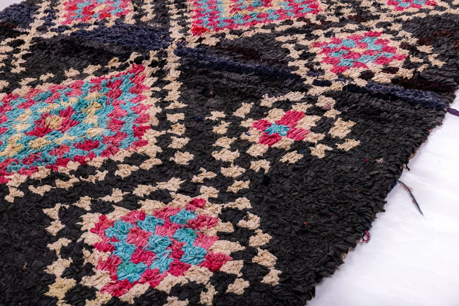 Tapis Marocain Berbère Boucherouite 260 x 145 cm