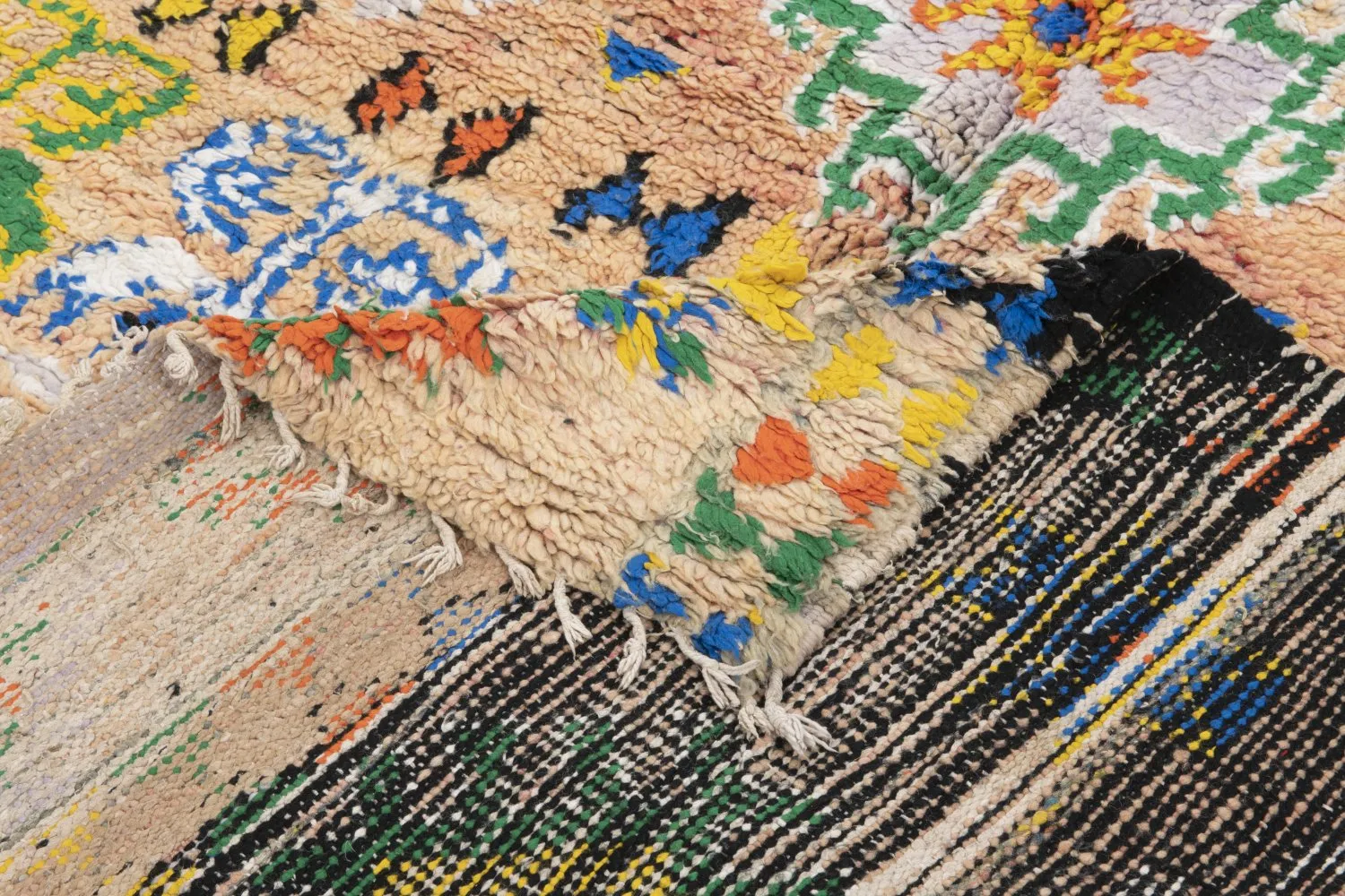 Tapis kilim marocain Azilal Édition spéciale 350 x 290 cm