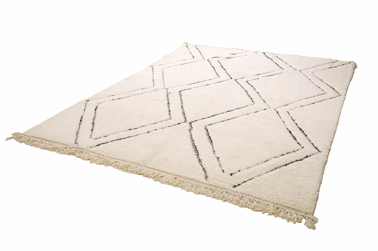 Tapis kilim marocain Beni Ourain 210 x 300 cm