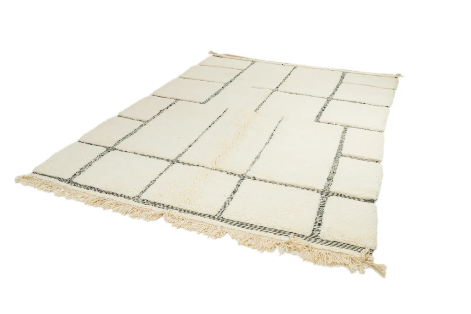 Tapis Kilim marocain Beni Ourain 200 x 295 cm