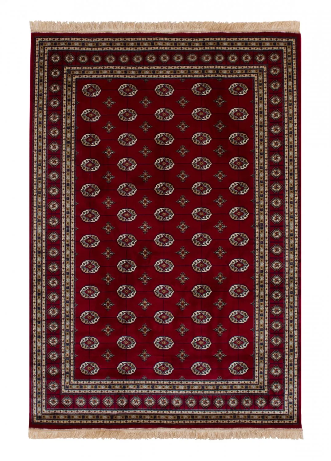 Tapis Wilton - Kashmir Boccara (rouge)