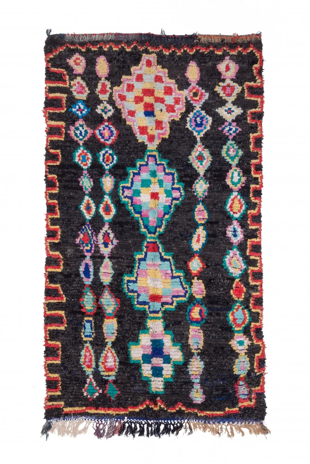 Tapis Marocain Berbère Boucherouite 265 x 145 cm