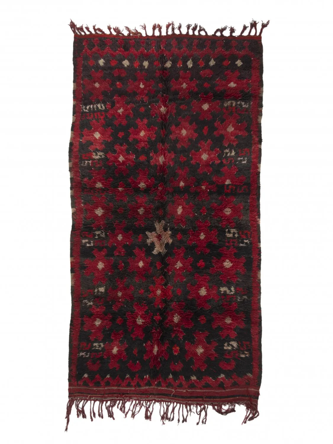 Tapis kilim marocain Azilal Édition spéciale 330 x 170 cm